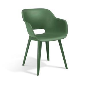 Keter Tuinstoel Akola Groen 57x56x80cm
