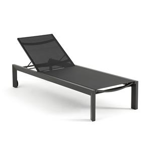LA REDOUTE INTERIEURS Zonnebed in aluminium en textileen, Lolara