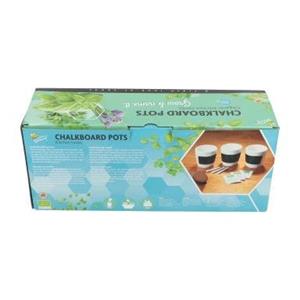 Grow gifts kweekset chalkboard pots - 