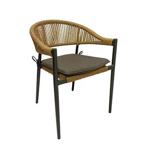 OWN Casino Diningstoel Bamboo/Antraciet - 