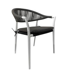 OWN Casino Diningstoel Tweed/Wit - 