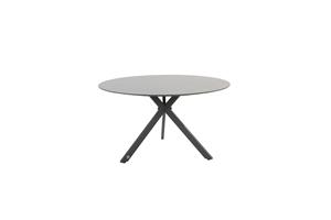 4SO Locarno Tafelframe Antracite Met Locarno HPL Slate Tafelblad diameter 130 cm - 