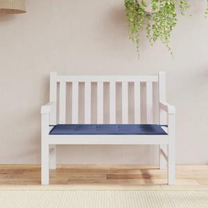 VidaXL Tuinbankkussen 120x50x3 cm oxford stof marineblauw