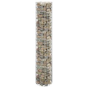 VidaXL Gabion paal rond Ø30x150 cm gegalvaniseerd staal