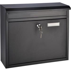 HI Brievenbus - Metaal - Met Slot - 36 X 12 X 32 Cm