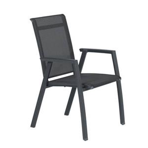 Garden Impressions Santana dining tuinstoel - donker grijs