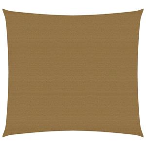 VidaXL Zonnezeil 160 g/m² 2,5x3 m HDPE taupe