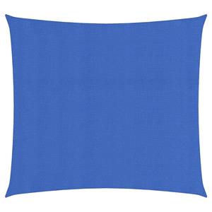 VidaXL Zonnezeil 160 g/m² 2x2,5 m HDPE blauw