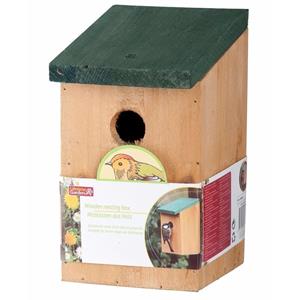 Vogelhuisje houten nestkast 22 cm -