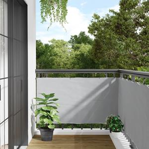 VidaXL Tuinscherm 700x75 cm PVC grijs