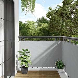 VidaXL Tuinscherm 1000x90 cm PVC grijs