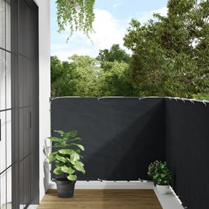 VidaXL Tuinscherm 800x120 cm PVC antracietkleurig