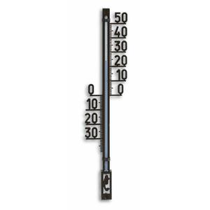 TFA Dostmann Muurthermometer Kunststof Zwart 27,5cm