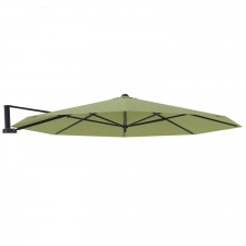 Zweefparasoldoek Rhino   350cm rond Emerald (polyester)