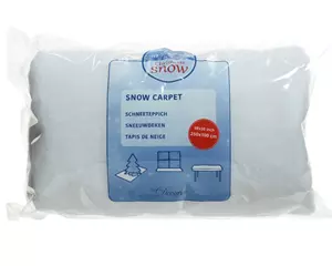 Decoris kaemingk Sneeuwdeken polyester 100x250cm wit