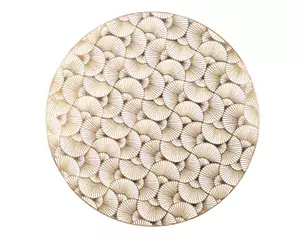Kaemingk Placemat pvc 38cm Licht goud