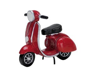 Red moped - 