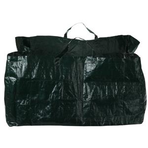 Pro Garden Progarden Tuinafvalzak - opvouwbaar - vierkant - groen - 150 liter - bladeren opruimen -
