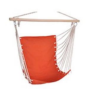 Merkloos Hangstoel/hangende stoel oranje 100 x 60 cm -