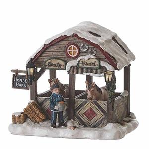 Luville Horse Stable Brown - 