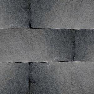 Gardenlux Minimaal 5 stuks! Basalt Rion muurelementen met gekapte kanten 50x12x12 prijs per stuk - 