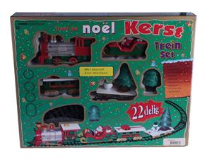Treinset 22delig muziek licht, excl. batterijen - 
