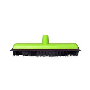 Buemag Bezemkop/trekker - rubber - lime groen - kappers bezem - 35 cm -