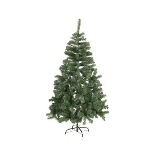 Merkloos Kunst kerstboom - zilverspar - groen - H120 cm - kunstboom - kerst decoratie -