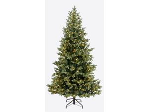 Everlands Geneva fir prelit d116h180c groen/wit - 
