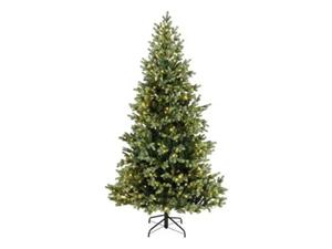 Everlands Geneva fir prelit d126h210c groen/wit - 