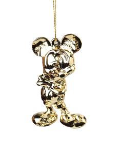 Disney 3D Ornament Acryl Mickey Chrome Gold Acrylic 5x4x8 cm kerstornament - 