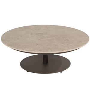 4 Seasons Outdoor Boaz lounge tuintafel 80xH30 cm ceramic middenpoot terre 
