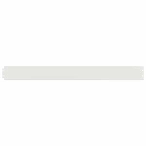 vidaXL Gazonranden 50 st 10x103 cm koudgewalst staal wit