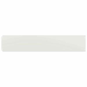 vidaXL Gazonranden 30 st 20x103 cm koudgewalst staal wit