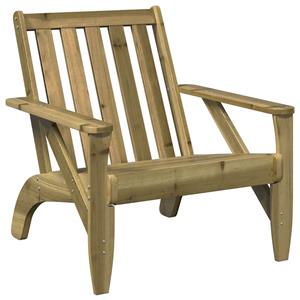vidaXL Tuinstoelen Adirondack 2 st 75x77x77 cm geïmpregneerd hout