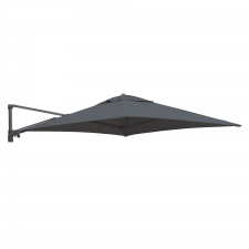 Madison parasols Murano muurparasol 180x180cm (grey)
