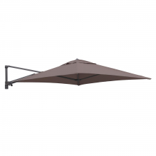 Madison parasols Murano muurparasol 180x180cm (taupe)