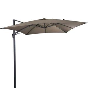 Relax Zweefparasol Virgo Up Taupe 300 x 300 cm
