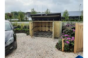 Van Kooten Tuin en Buitenleven Multi-functionele fietsenberging voor elektrische fietsen 305x215x141 cm