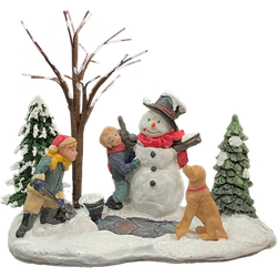 Oosterik home Kinderen Bouwen Sneeuwpop - 