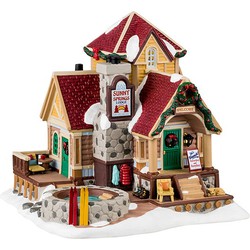 Lemax Sunny Springs Lodge 22x23x24 cm Kersthuisje - 