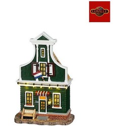 Luville Zaanse schans facade 3 battery operated l15xb8xh23cm - 