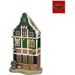 Luville Zaanse schans facade battery operated l15xb9xh27cm - 