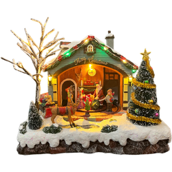Oosterik home Kerstman Geeft Cadeaus - 