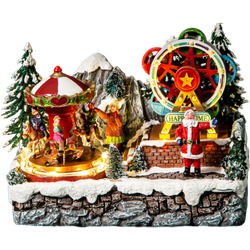 Oosterik home Carrousel, Reuzenrad & Kerstman - 