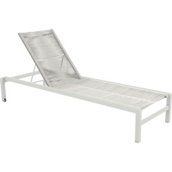Yoi Ishi stackable lounger aluminium salix/rope salix 2023 - 