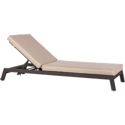 Max luuk Glenn verrijdbaar ligbed aluminium antraciet - 