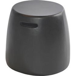 Max luuk Nick fiberglas bijzettafel/kruk lava - 