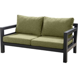 Yoi Midori sofa 2 seater aluminium black/emerald green - 
