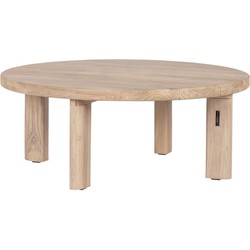 Max luuk Lila lage tafel dia. 100x40 cm aged teak finish - 